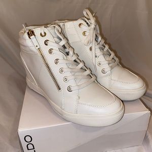 Aldo wedge sneakers